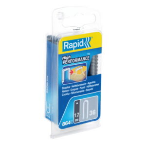 Klambrid juhtmele, 864tk,12mm,blister 36/12, Rapid
