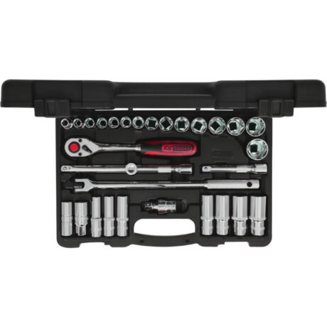 1/2" padrunvõtmete komplekt CHROME+ tollmõõdus 30pcs, KS Tools