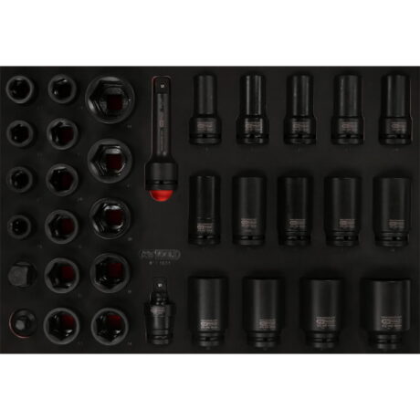 Löökpadrunite komplekt 3/4´´, 33 osa, M vahtmoodulis, KS Tools