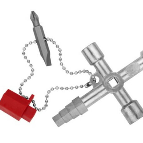 Võti kilbiuksele nelikant 5,7,8mm, Knipex