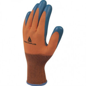 Kindad, kootud, polüester, lateks kattega 8, Delta Plus