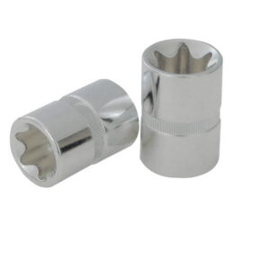 Torx padrun 1/2" CHROMEplus,riputussildil E20, KS Tools