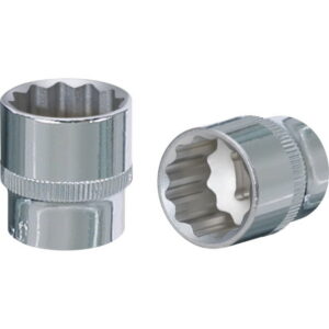 12-kant padrun 1/2" CHROMEplus,riputussildil 10mm, KS Tools