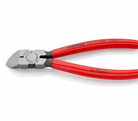 Külglõiketangid 45 kraadi plastik 160mm, Knipex