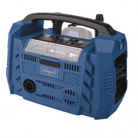 Akuga hübriidkompressor 3in1 Airforce 6, karkass, Scheppach