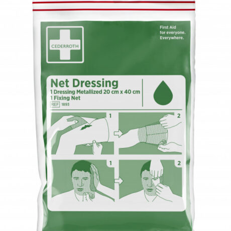 Võrksideme komplekt haava sidumiseks, Cederroth