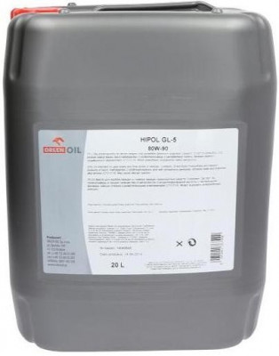 Transmissiooniõli Gear Oil Hipol GL-5 80W90 20L, Orlen Oil