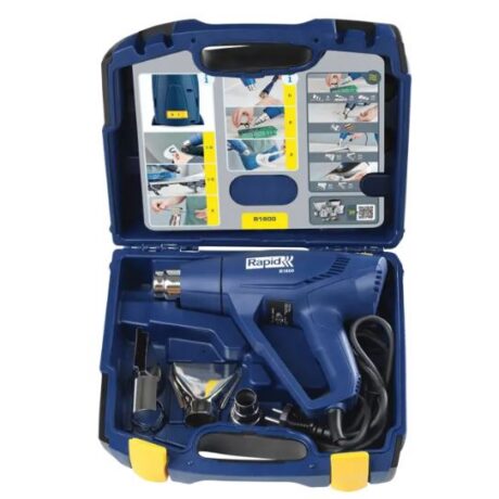 Kuumaõhuföön R1800 Case, kohvris koos tarvikutega, Rapid