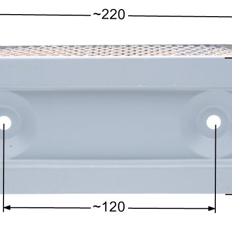 Õhufilter B&S ovaalne 7-11 HP horisontaalse võlliga