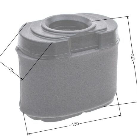 Õhufilter B&S ovaalne Intek V-twin mudel 40 44