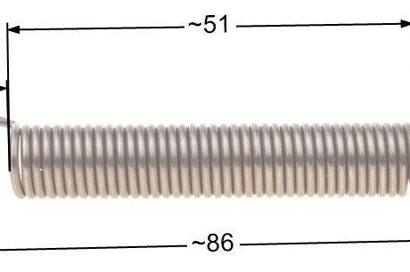 Blade drive spring MTD