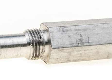 Piston stop aluminum