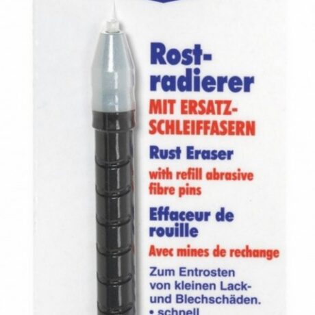 Pliiats roostetäppide eemaldamiseks Rostradierer, Motip