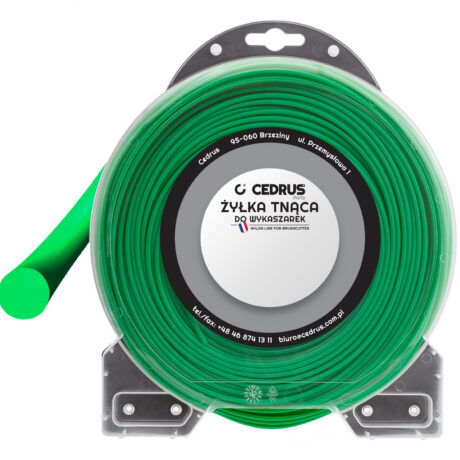Trimmer line 2.0/130m round green