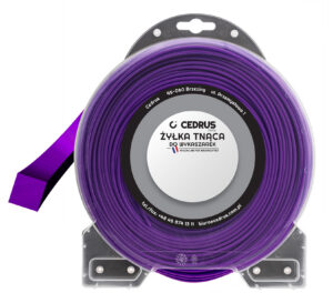 Trimmer line 3.0/44m square purple