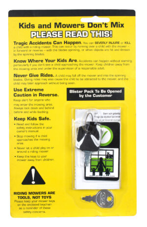 Ignition key Simplicity ORIGINAL PART