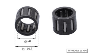 Piston bearing NAC 34mm CS2500 chainsaws available in DIY stores