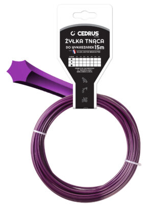 Trimmer line 3.0/15m /packaged/ starline purple