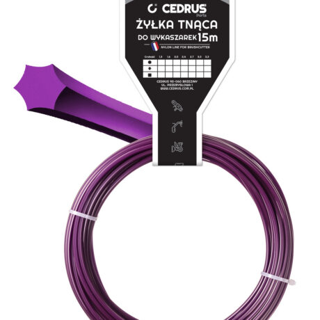Trimmer line 3.0/15m /packaged/ starline purple