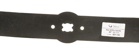 Mower blade MTD 50.7cm bow-tie grass catcher