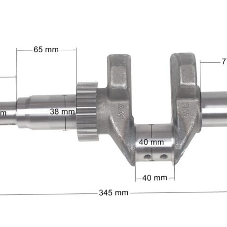 Crankshaft Rato engine R670