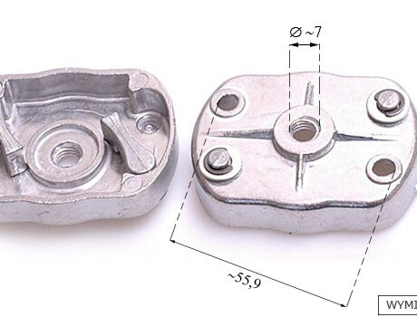Starting pulley plate NAC double metal