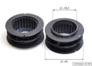 Trimmer head spool NZ10 Husqvarna T35