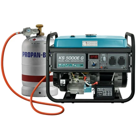LPG/Bensiin generaator Könner & Söhnen KS 5000E G