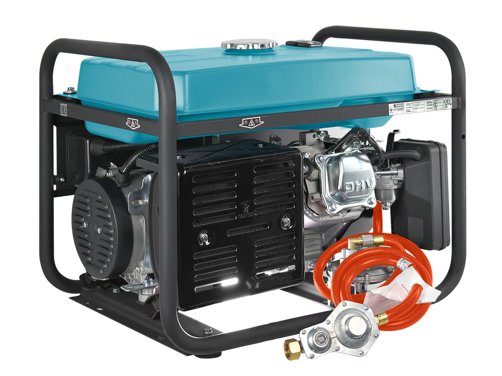 LPG/Bensiin generaator Könner & Söhnen KS 5000E G LPG/Bensiin generaator Könner & Söhnen KS 5000E G