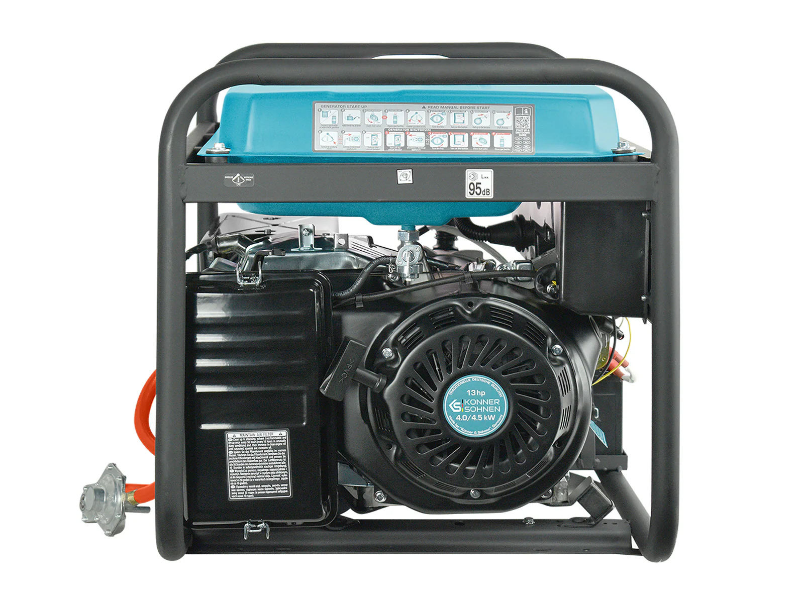 LPG/Bensiin generaator Könner & Söhnen KS 5000E G LPG/Bensiin generaator Könner & Söhnen KS 5000E G