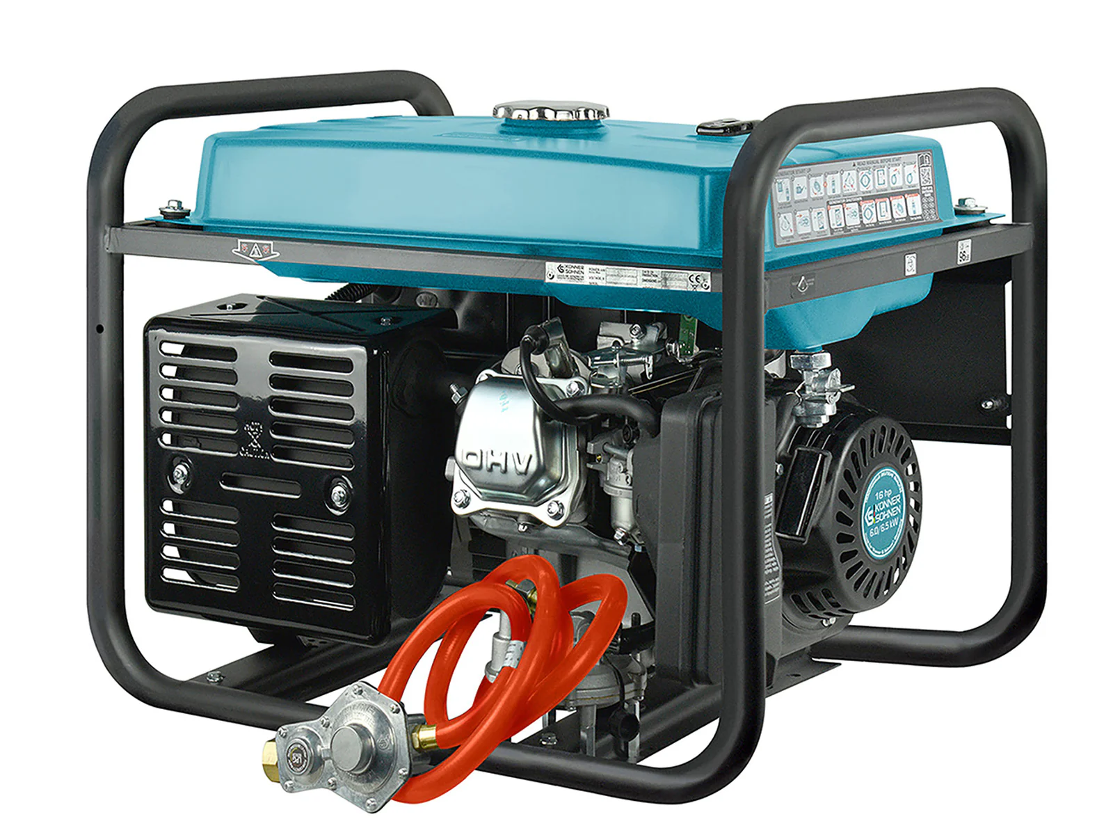 LPG/Bensiin generaator Könner & Söhnen KS 9000E G LPG/Bensiin generaator Könner & Söhnen KS 9000E G
