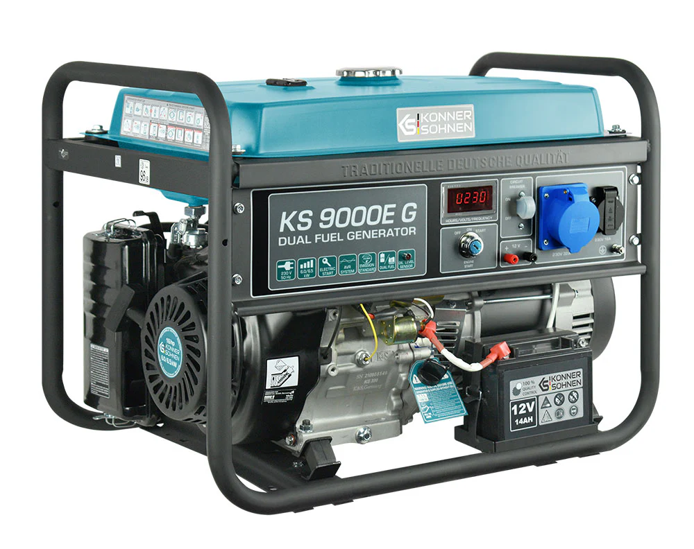 LPG/Bensiin generaator Könner & Söhnen KS 9000E G LPG/Bensiin generaator Könner & Söhnen KS 9000E G