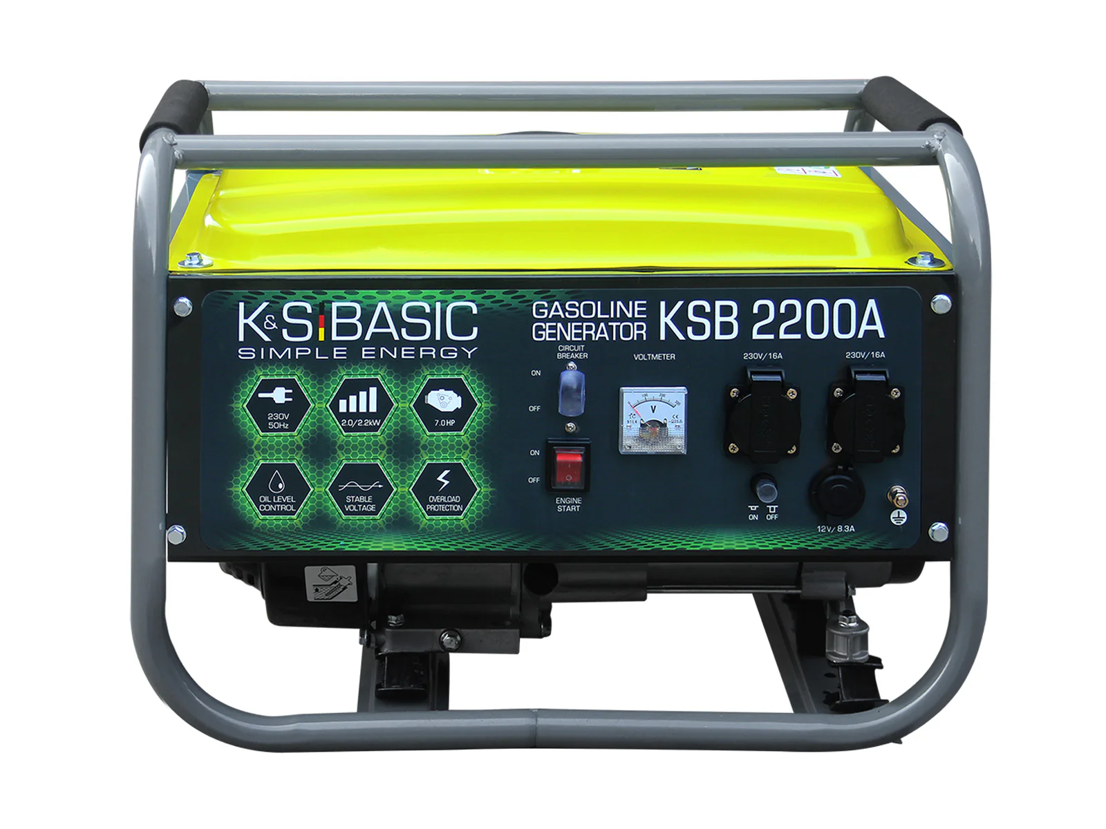 Bensiinigeneraator Könner & Söhnen "K&S BASIC" KSB 2200A Bensiinigeneraator Könner & Söhnen "K&S BASIC" KSB 2200A