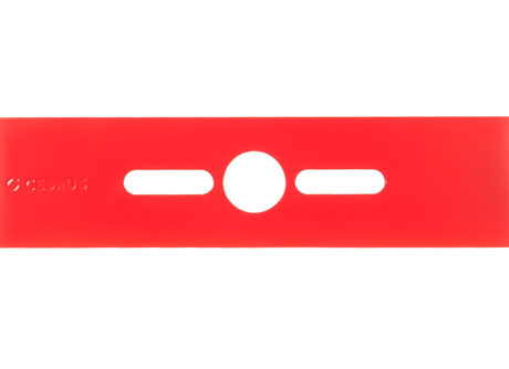 Mower blade universal 45.7cm lifting blade with wings