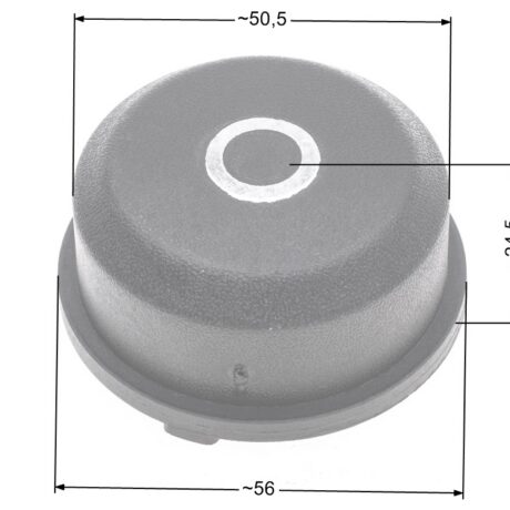 Trimmer head button Autocut