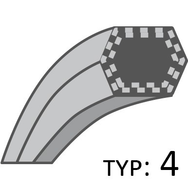 Belt Castel Garden deck belt TC92