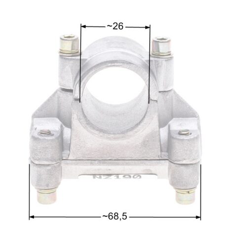 Steering handle clip NAC 26mm brushcutters available in DIY stores