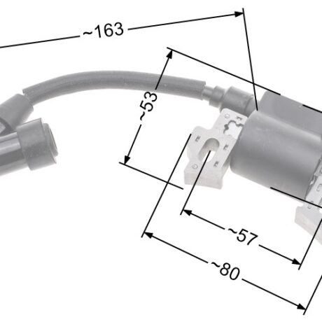 Ignition module NAC T375 T475 T575 lawn mowers available in DIY stores
