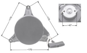 Recoil starter NAC WR65704A MTD Torx Thorx lawn mowers available in DIY stores