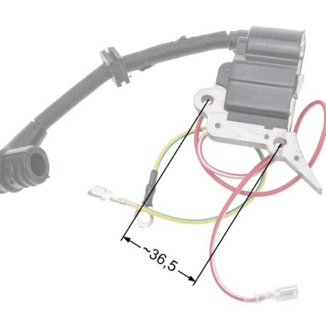 Ignition module NAC CS2500 Hecht 928 927 chainsaws available in DIY stores