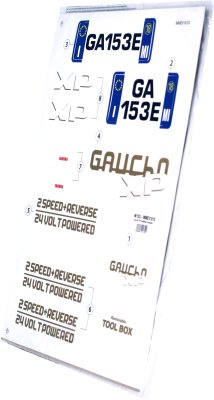 Caucho XP kleebiste komplekt