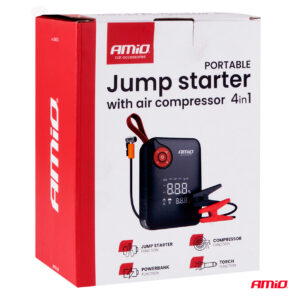 Mini 4-ühes käivitusseade 12V 7,2Ah 600A