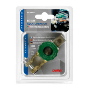 Isolaator akuklemm 12/24V