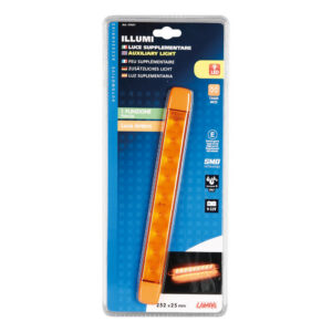 Gabariidi tuli 9 LED-i 12/24V oranz