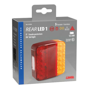 LED tagatuli 5 funktsiooni 12/24V