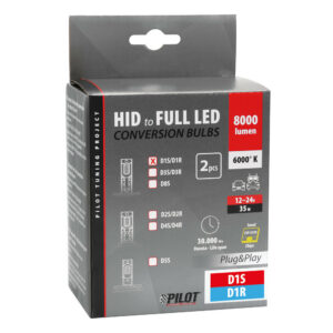 D1S, D1R Led lambid 2tk 35W 6000K 4000lm