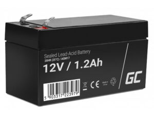Green Cell 12V 1,2Ah AGM 97x45x57mm