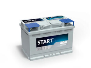 Start AGM 70Ah 760A 278x175x190-+