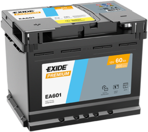 Exide Premium 60Ah 600A 242x175x190+-
