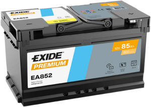 Exide Premium 85Ah800A 315x175x175-+